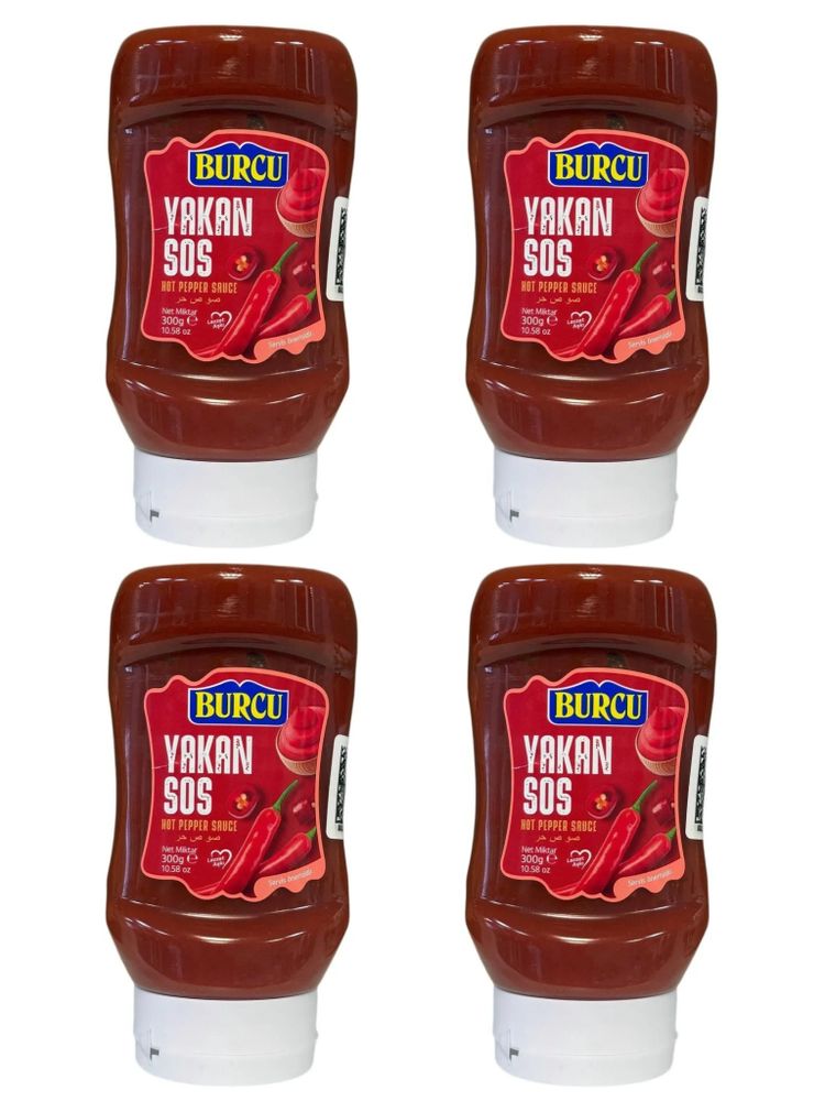 Соус Burcu Yakan острый 300 г x 4 шт
