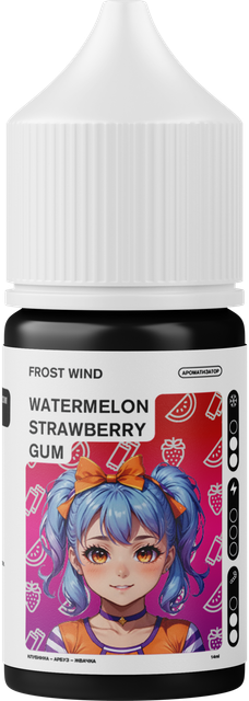 Ароматизатор Frost Wind 14 мл - Клубника Арбуз Жвачка