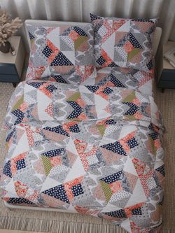 Простынь на резинке Сказка "Пэчворк" 160х200 см