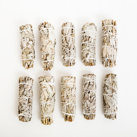 Белый шалфей средний, 10 шт