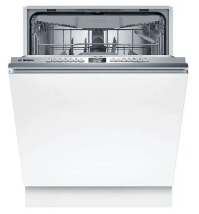 Встраиваемая посудомоечная машина BOSCH Serie 4 SMV4HMX25Q, полноразмерная, 13 комплектов, 7 программ, белая