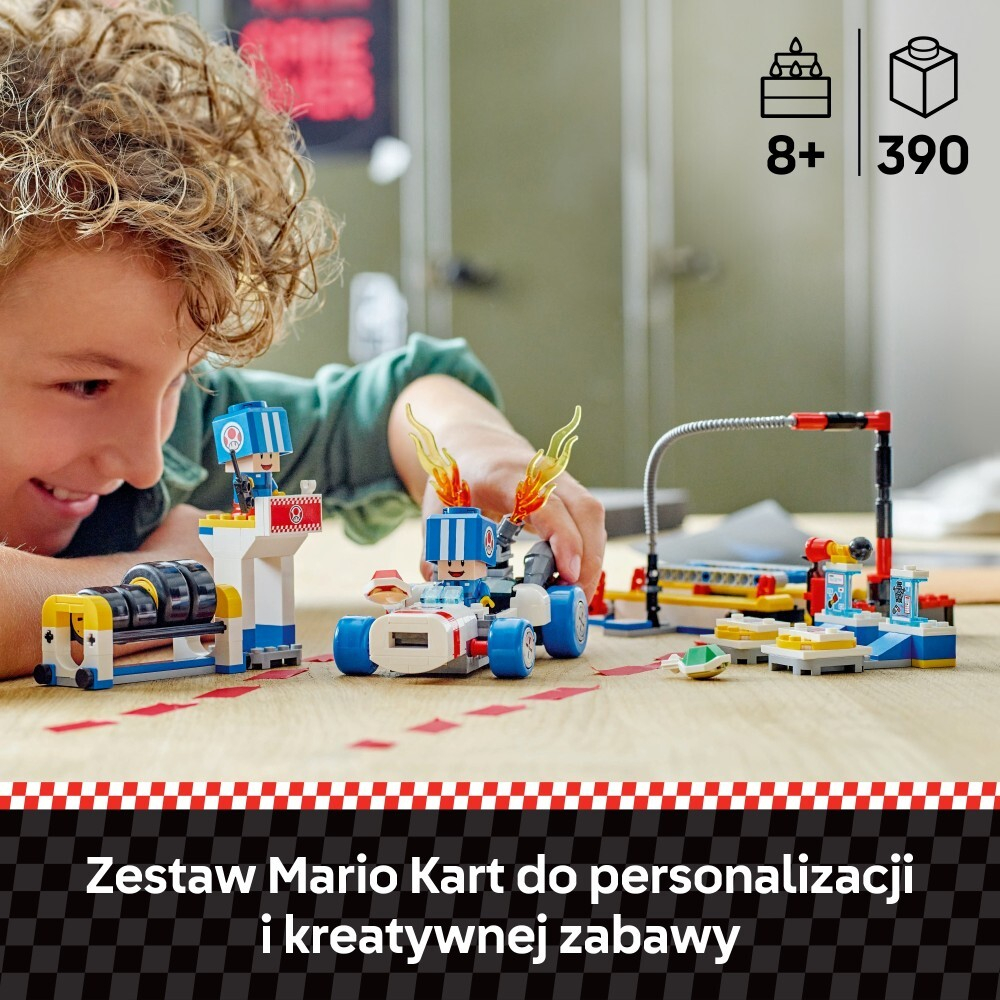 LEGO Super Mario/ Mario Kart - Жаба и его гараж/ 72035