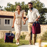 Сумка-тележка carrycruiser dark ruby