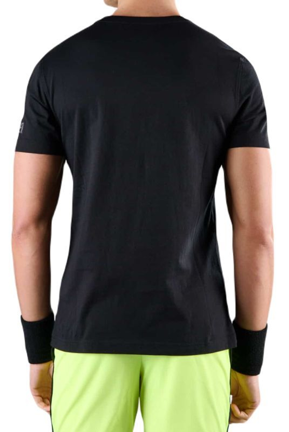 Теннисная футболка Hydrogen Court Cotton T-Shirt - black paint