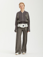 Женский Бомбер Linen Paneled