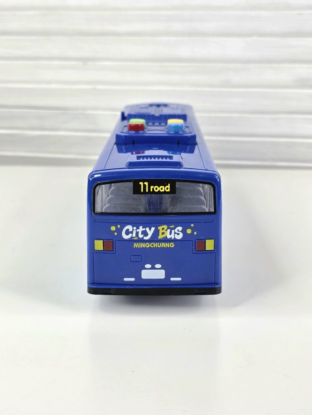 Игровая машинка Автобус со светом и звуком синий (202388598)