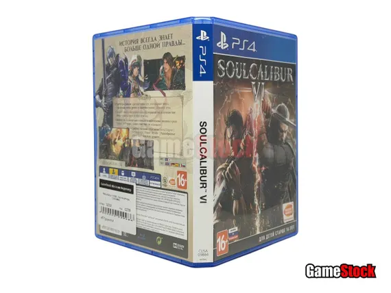 PS4 SoulCalibur 6 (VI)(Б/У , Русские субтитры, CUSA-09884)