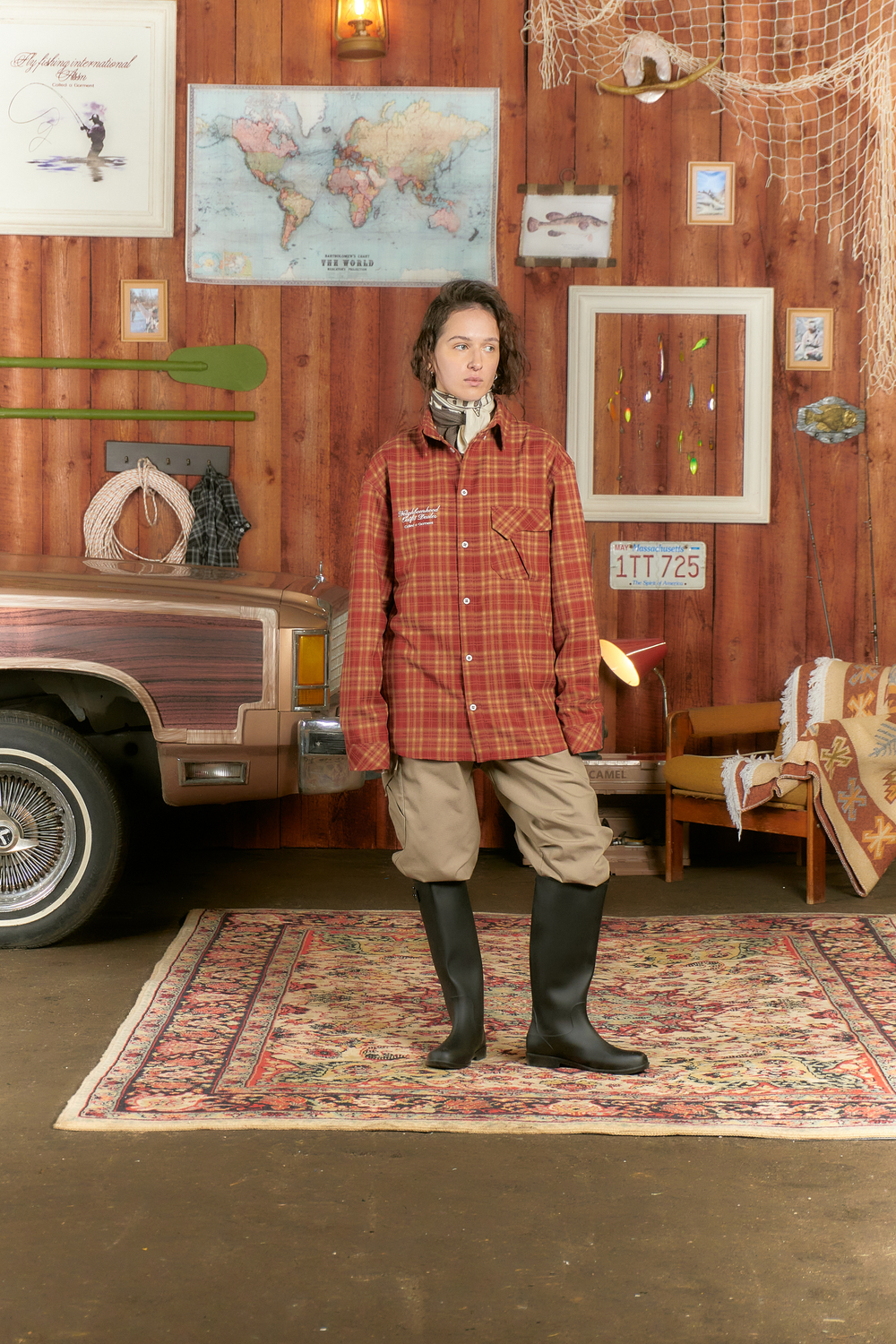 Рубашка Called a Garment Human Flannel Shirt "Ruby"