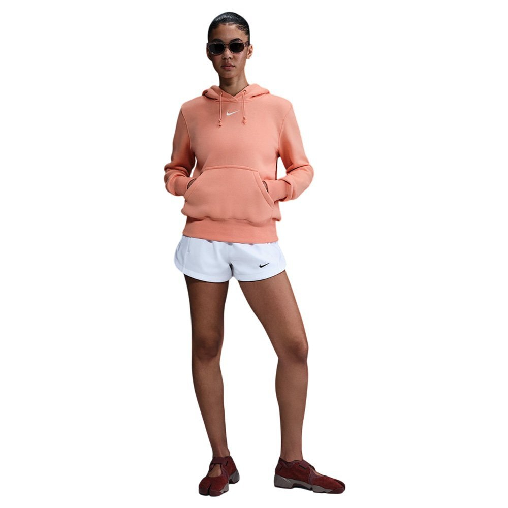 Баскетбольная женская толстовка Nike Sportswear Phoenix Fleece Sweatshirt Orange