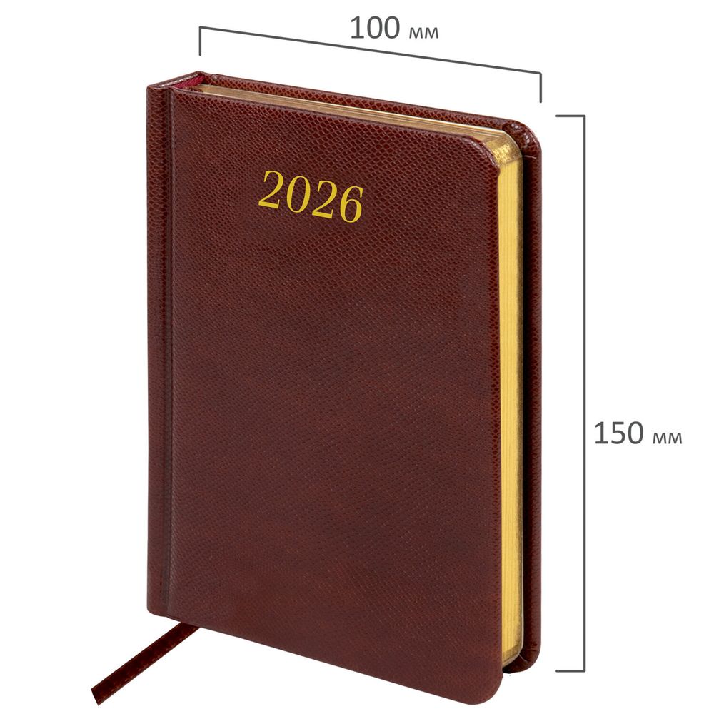 Ежедневник датированный А6 BRAUBERG "Iguana" (117253) 2