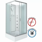 Душевая кабина Niagara Classic NG-33984-14QBKG 90x80 с гидромассажем