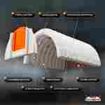 Ангар надувной складской «Логистик» 50х25х15 м — из ПВХ, быстровозводимый