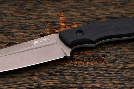 Нож туристический (разделочный) Kizlyar Supreme Cityhunter, клинок 105мм, PGK,  G10