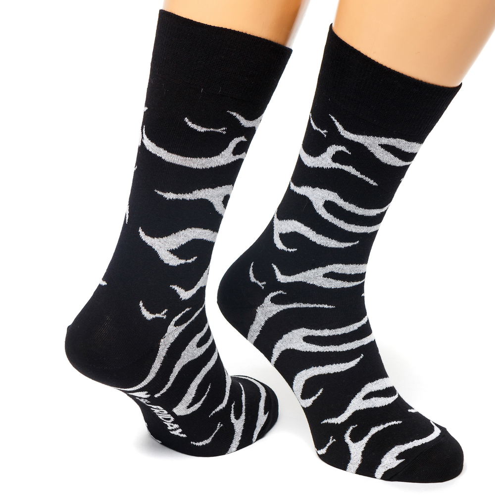 Носки ZEBRA FRIDAY ЧЕРНЫЕ
