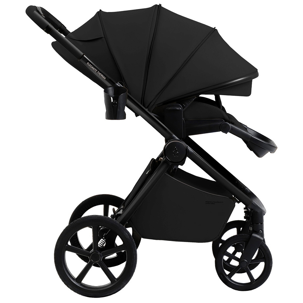 Детская коляска 2 в 1 Sweet Baby SBL Elegante Therma Colore 427709 Black