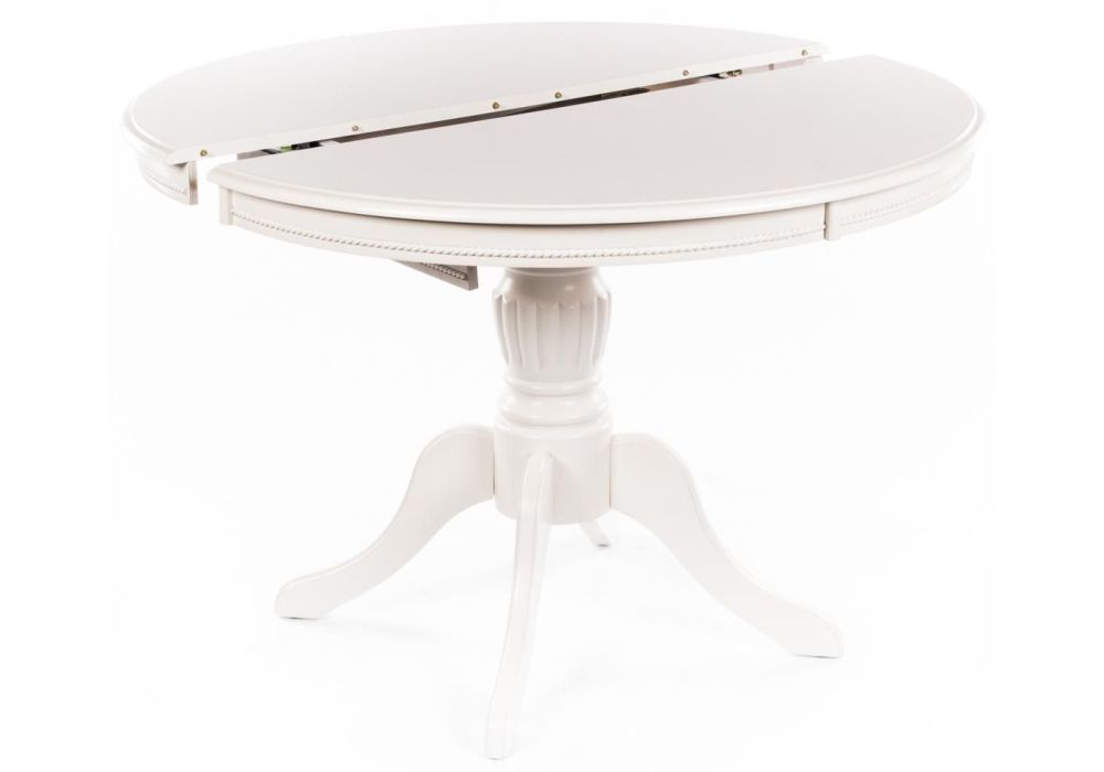 Стол раскладной Toskana 106(141)х106х75 молочно-белый