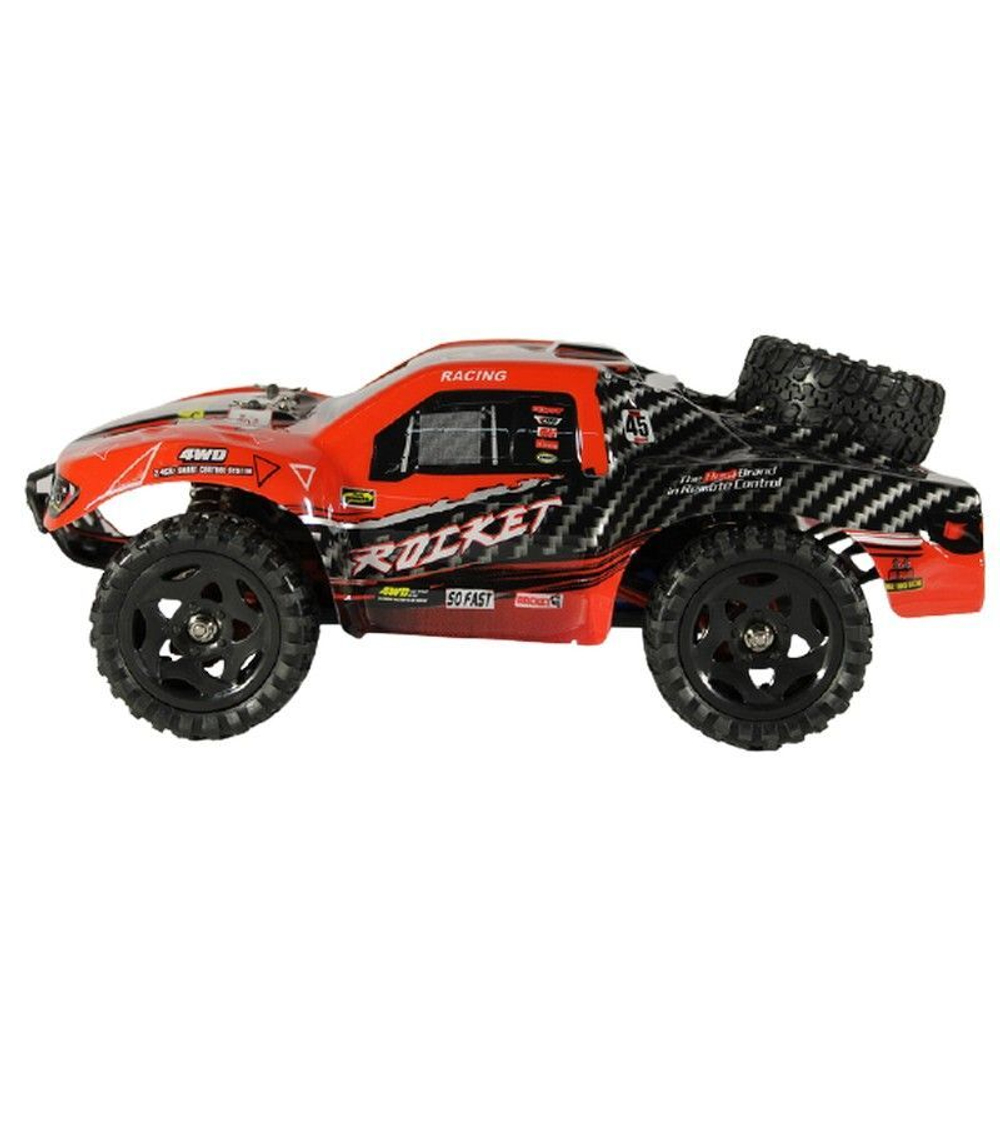 Радиоуправляемый шорт-корс Remo Hobby Rocket UPGRADE V2.0 (красный) 4WD 2.4G 1/16 RTR