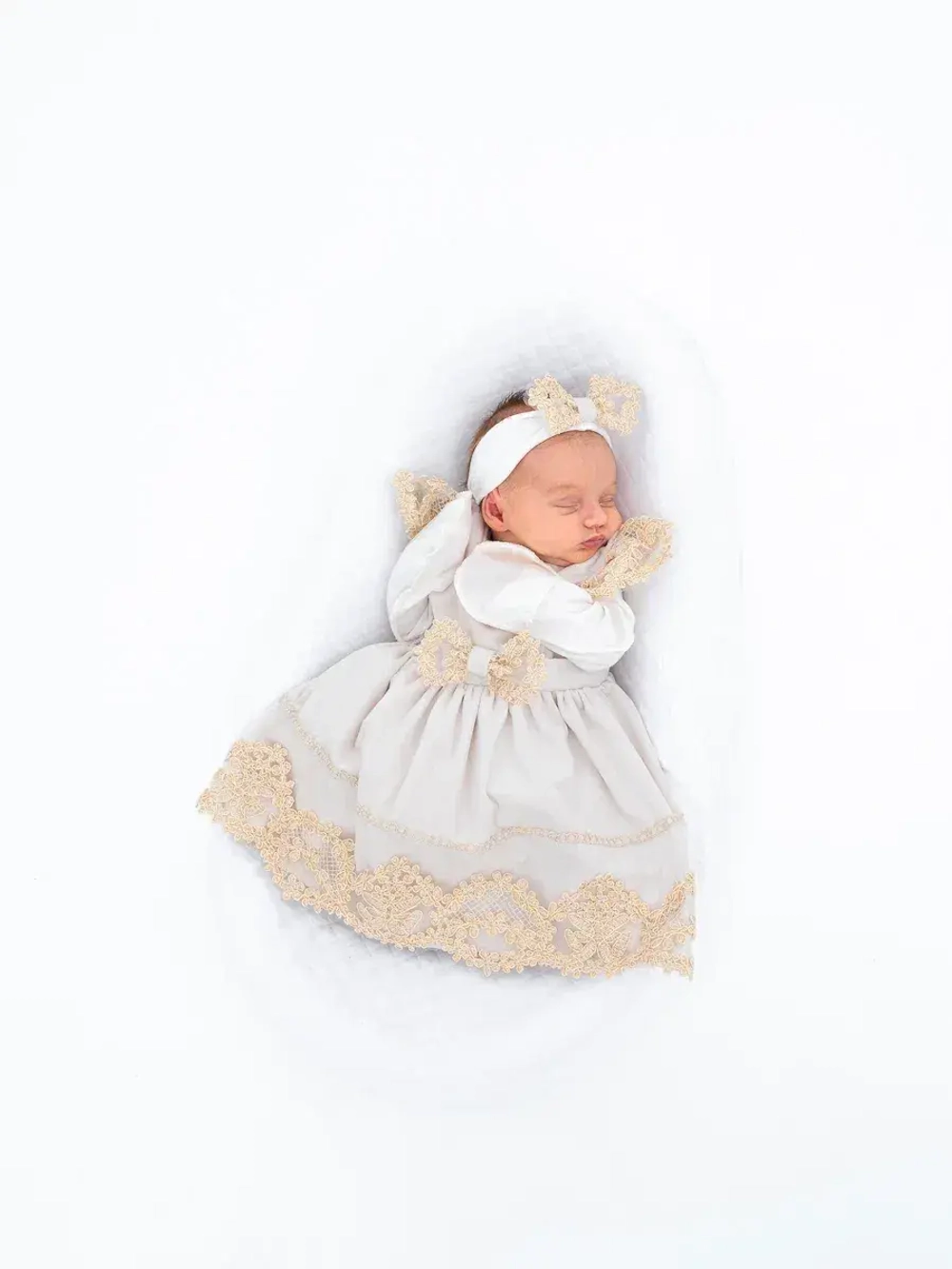 Конверт на выписку с переноской новорождённому зимний