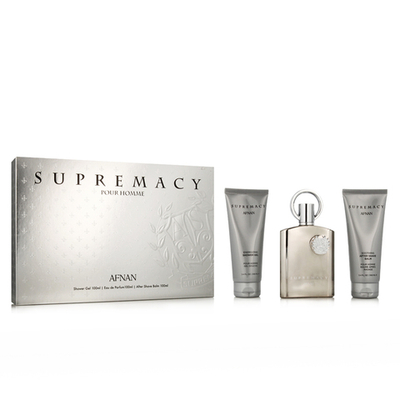 Afnan Supremacy Silver EDP 100 ml + ASB 100 ml + SG 100 ml (man)