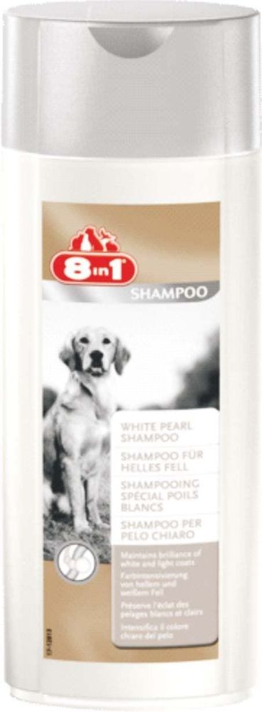 8in1 White Pearl шампунь 250мл &quot;Белый жемчуг&quot; для светлых окрасов