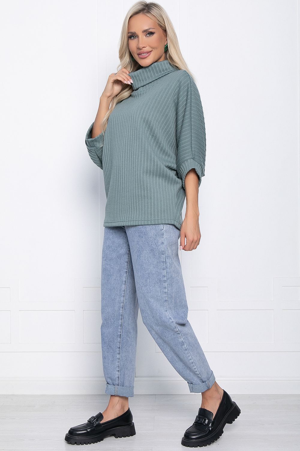 Блуза Барбара (мятная) Б10989 LT Collection