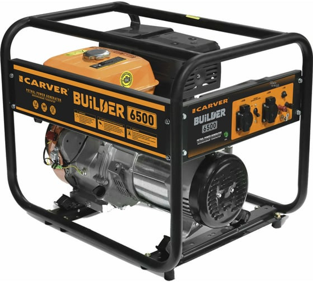 Генератор Carver PPG- 6500 BUILDER бензин