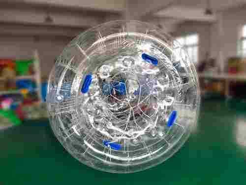 Аттракцион Водный роллер "Прозрачный" ПВХ, 2*1.8*1.8 м