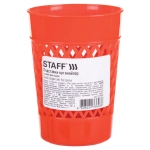 Подставка-органайзер (стакан для ручек) STAFF Basic, ассорти