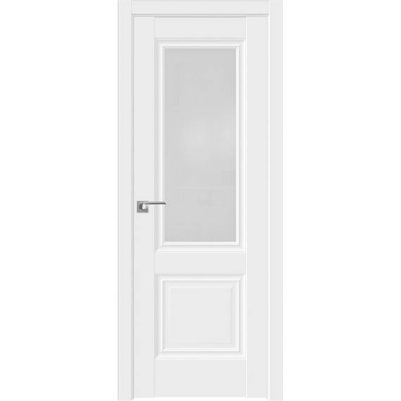 Фото межкомнатной двери экошпон Profil Doors 2.37U аляска остеклённая