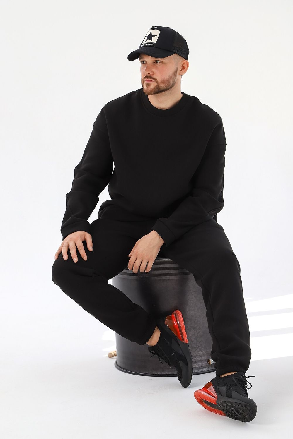 Костюм мужской Сибирь-4 Виотекс ЧЁРНЫЙ