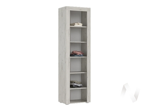 Пенал Гостиная Ангара (дуб крафт белый/графит)