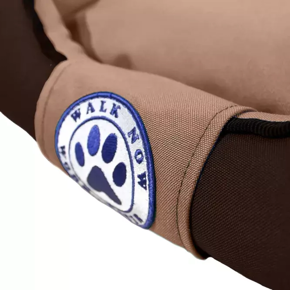 Лежанка для собак размер M двусторонняя разборная шоколадная Царь-лежанка Lapalandia