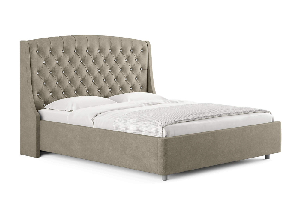 Кровать Diamant со стразами