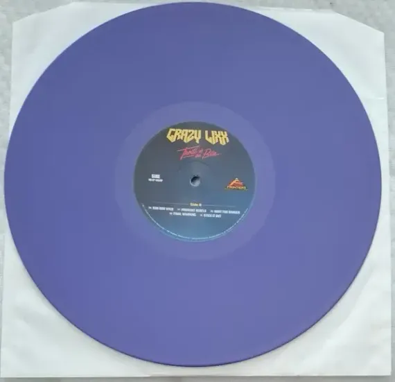 Crazy Lixx – Thrill Of The Bite - Purple - LP