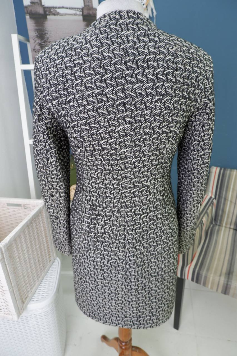 Пальто Oksana монохромное 46 размер