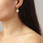 Серьги Dyrberg Kern BEGONIA SG WHITE PEARL 460040