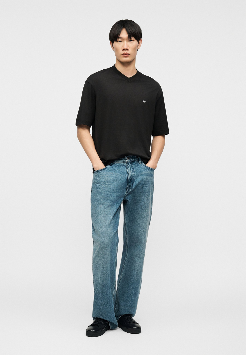 Emporio Armani Футболка с принтом - Чёрный