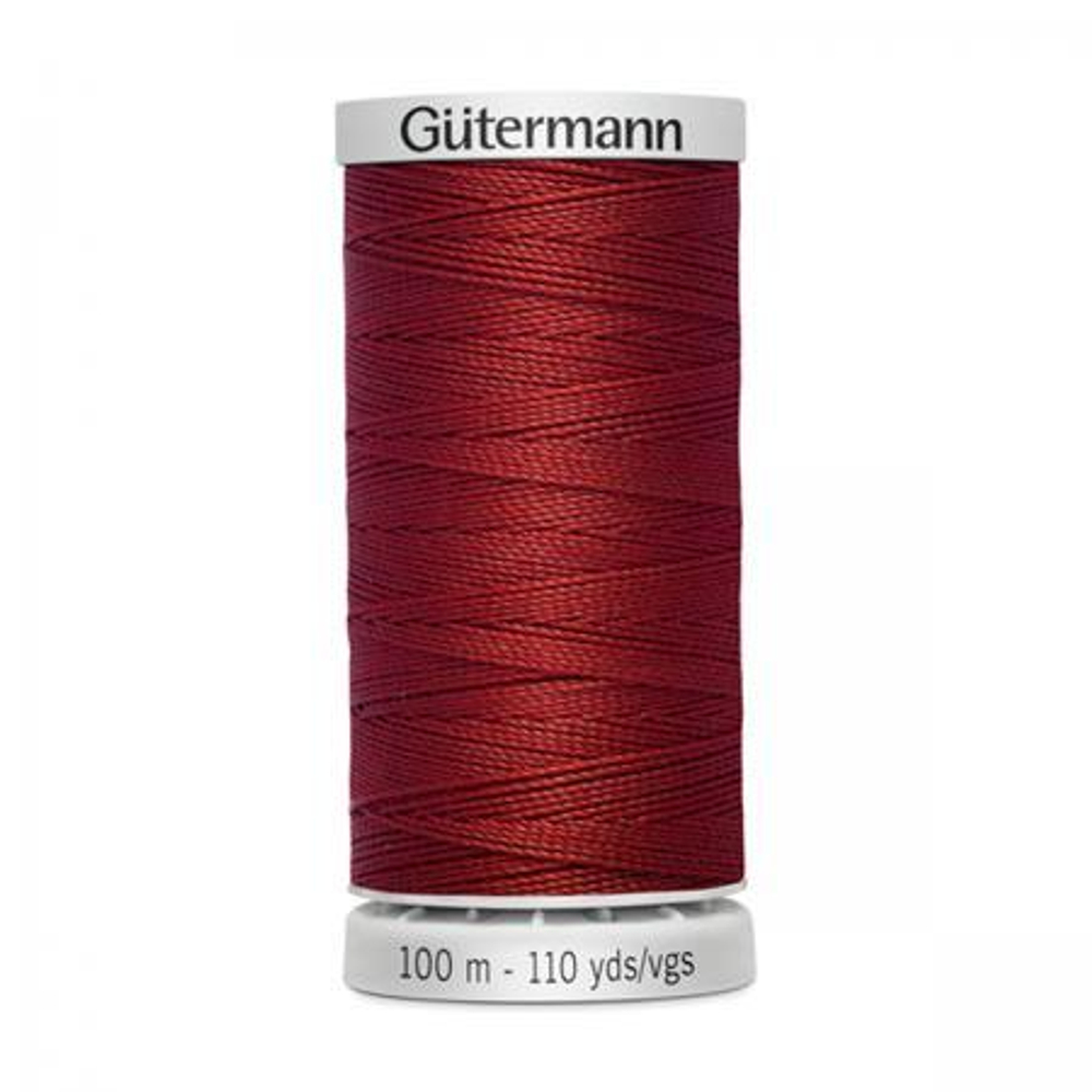 Нить Extra Strong M782 40/100 м суперкрепкая, Gutermann, 221 красно-терракотовый