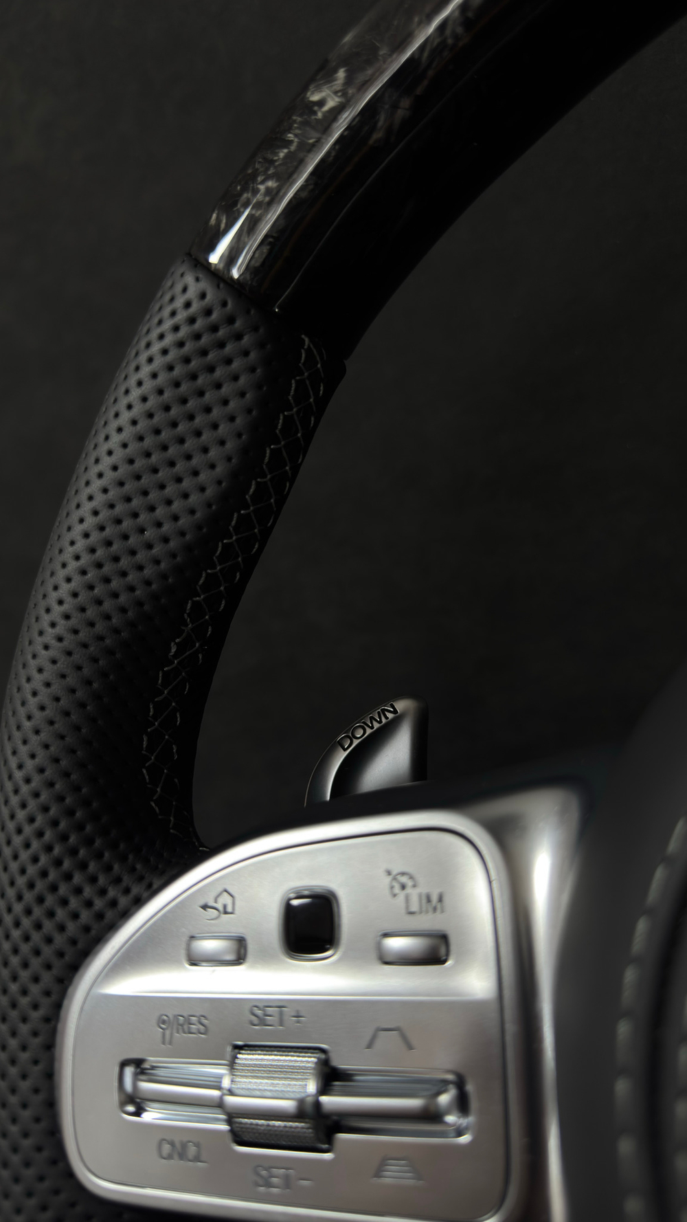 Custom Steering Wheel Mercedes Benz