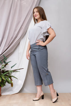 Капри 82А (1,4), люр.серый #304П0782А