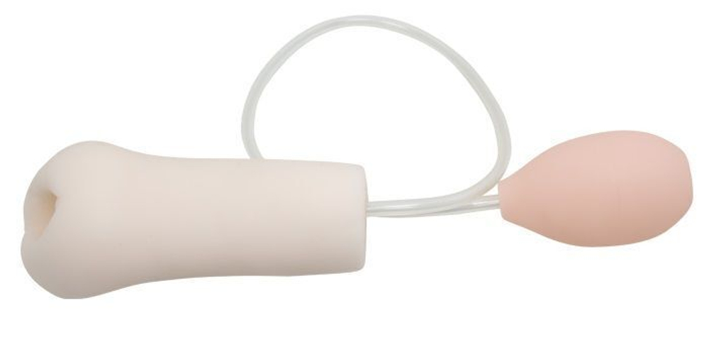 Мастурбатор Passion Lady Marcia с грушей для имитации посасывания (Цвет: телесный)
