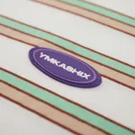 Футболка YMKASHIX Nineties Бело-Зелено-Коричневая