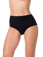 Высокие трусики из нейлона с лазерной обработкой краев (Размер: XXXL) (Цвет: молочный)