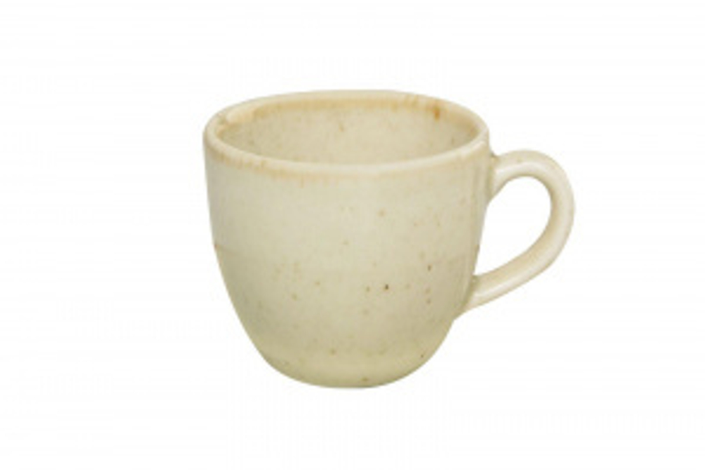 Чашка кофейная 90 мл фарфор цвет желтый Seasons