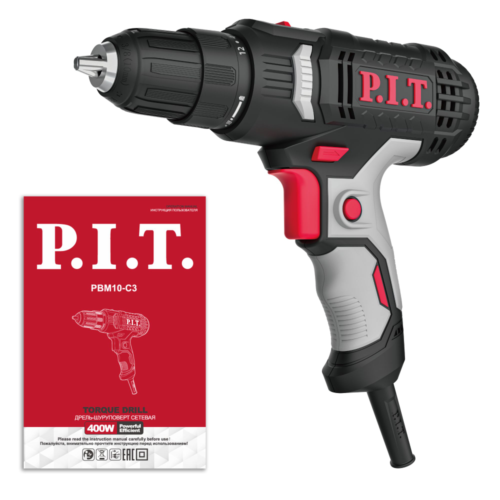 АКЦИЯ! Дрель-шуруповерт сетевой PBM10-C3