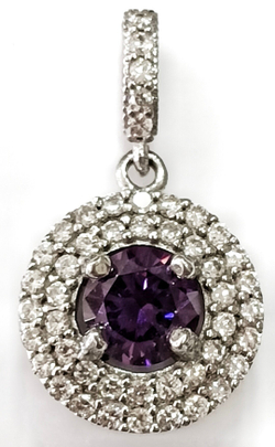 Ювелирная подвеска серебро Эстерелла