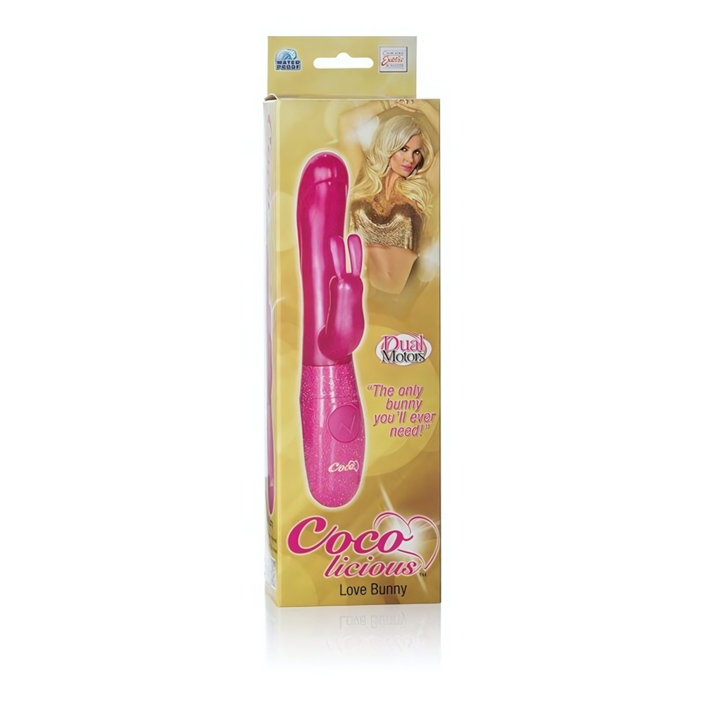 Вибратор Coco Licious Love Bunny Vibes (розовый) (Цвет: розовый)