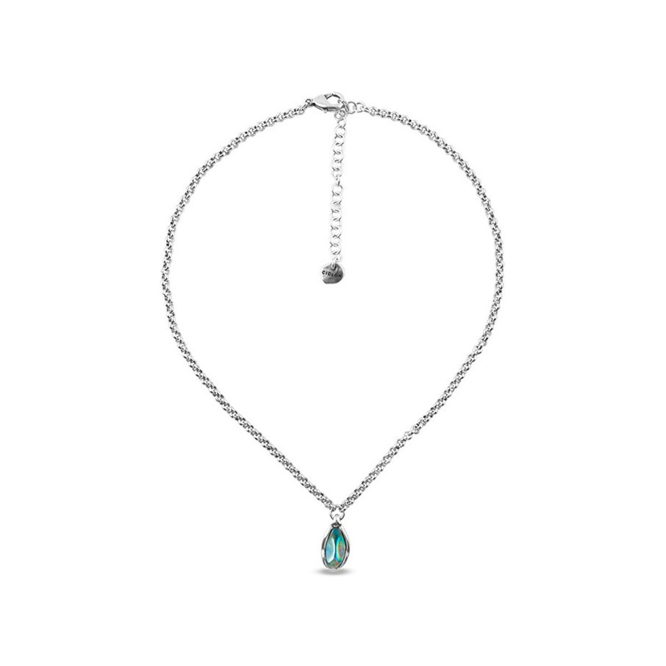 Колье Ciclon с муранским стеклом и серебряным покрытием B182856-12 BL/S