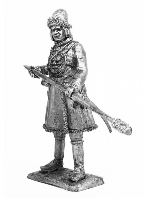 Оловянный солдатик Артиллерист новоприборных полков 1700 год №2