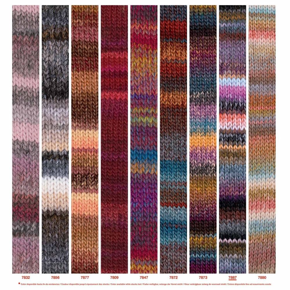 Пряжа для вязания Katia 53% шерсть 47% акрил